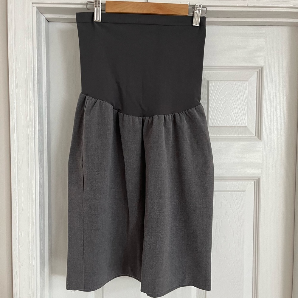 Gray Maternity skirt